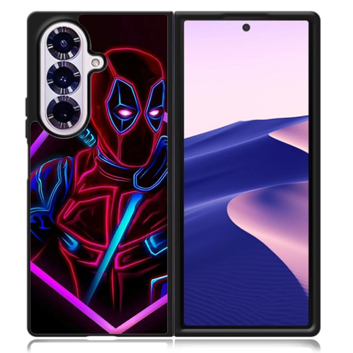 Deadpool Neon Samsung Galaxy Z Fold 7 Case DC0456