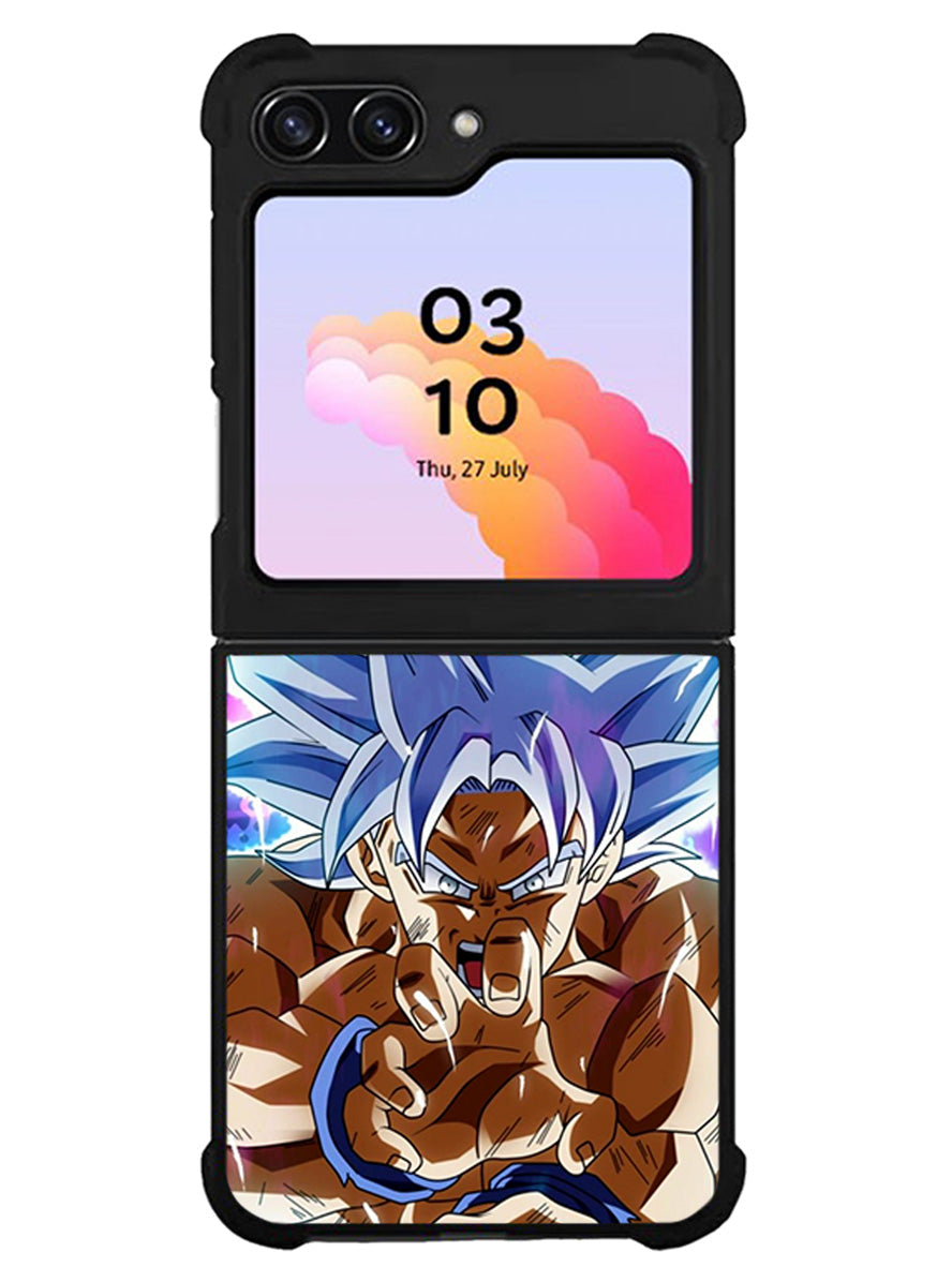 Son Goku Ultra Instinct Samsung Galaxy Z Flip 5 5G 2023 Case