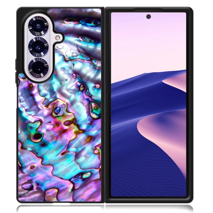 Abalone Shell Samsung Galaxy Z Fold 7 Case DC0019
