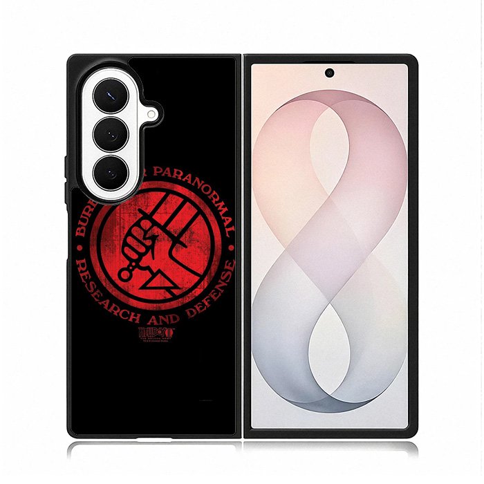 Hellboy Logo Samsung Galaxy Z Fold 8 Ultra Case