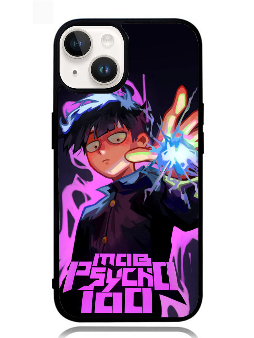 Anime MOB PSYCHO 100 iPhone 14 Plus Case