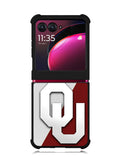 Oklahoma Sooners Logo Motorola Moto Razr Plus 2023 , Moto Razr+ 2023 Case