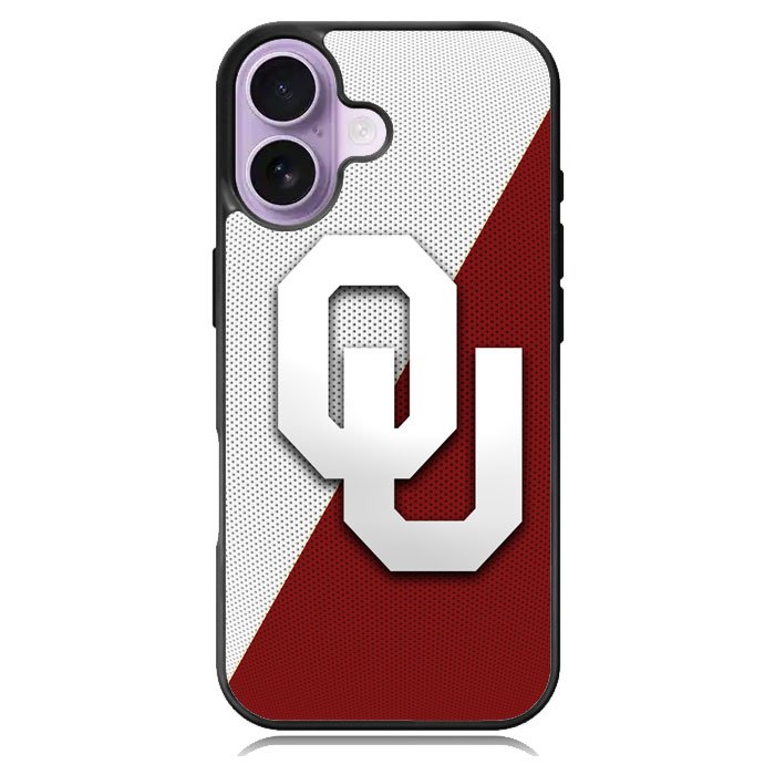 Oklahoma Sooners Logo iPhone 16 Case DC1357
