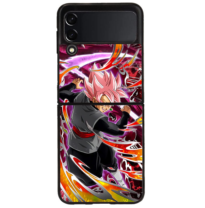 Goku Super saiyan black rose Samsung Galaxy Z Flip 4 5G 2022 Case