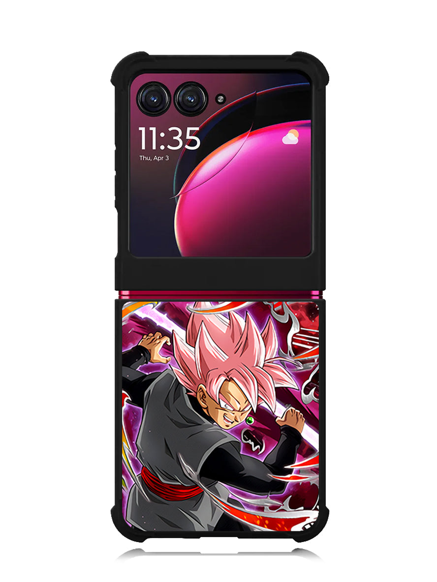 Goku Super saiyan black rose Motorola Moto Razr Plus 2023 , Moto Razr+ 2023 Case