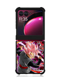 Goku Super saiyan black rose Motorola Moto Razr Plus 2023 , Moto Razr+ 2023 Case