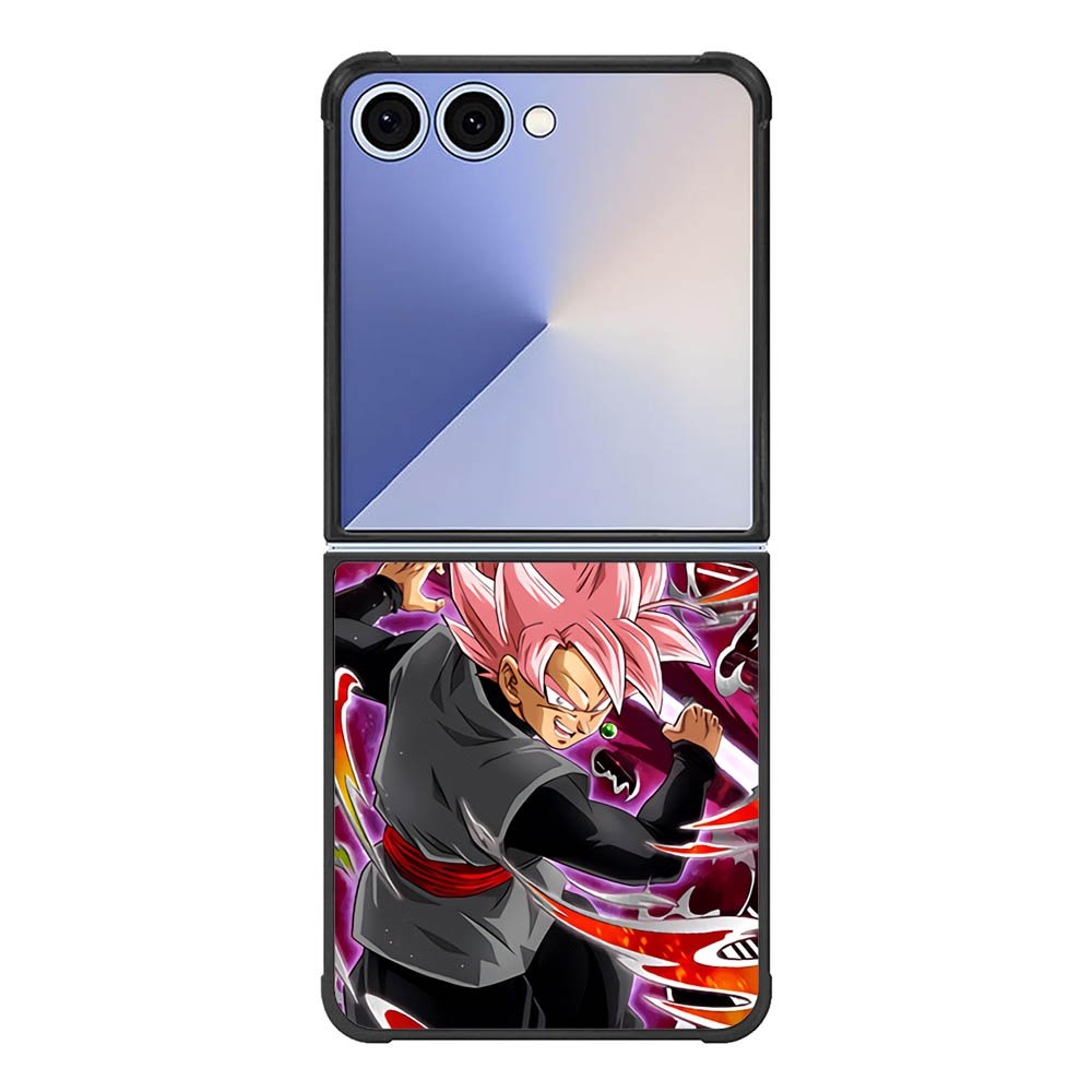 Goku Super saiyan black rose Samsung Galaxy Z Flip 7 5G Case