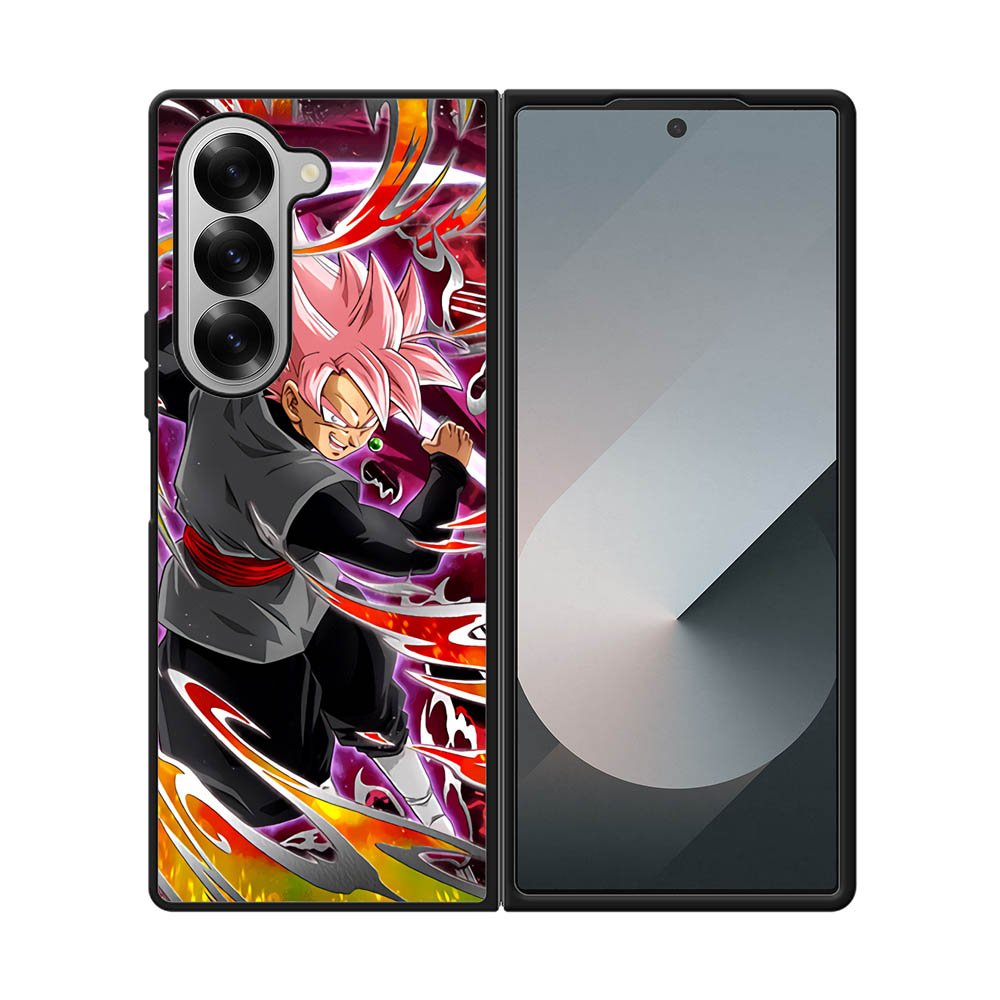 Goku Super saiyan black rose Samsung Galaxy Z Fold 7 5G Case