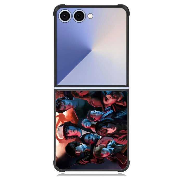 Stranger Things Season 3 Case Samsung Galaxy Z Flip 7 Case DC1785