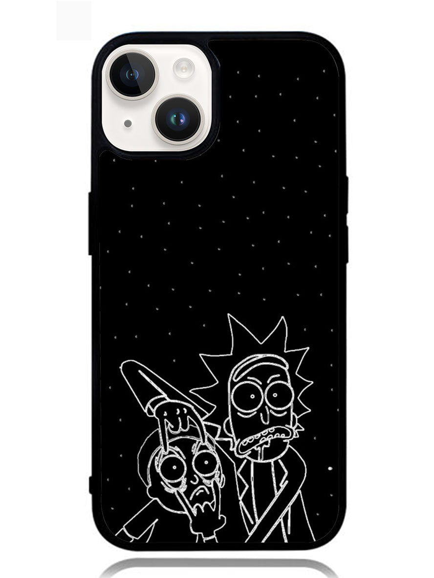 Rick And Morty Art iPhone 14 Plus Case