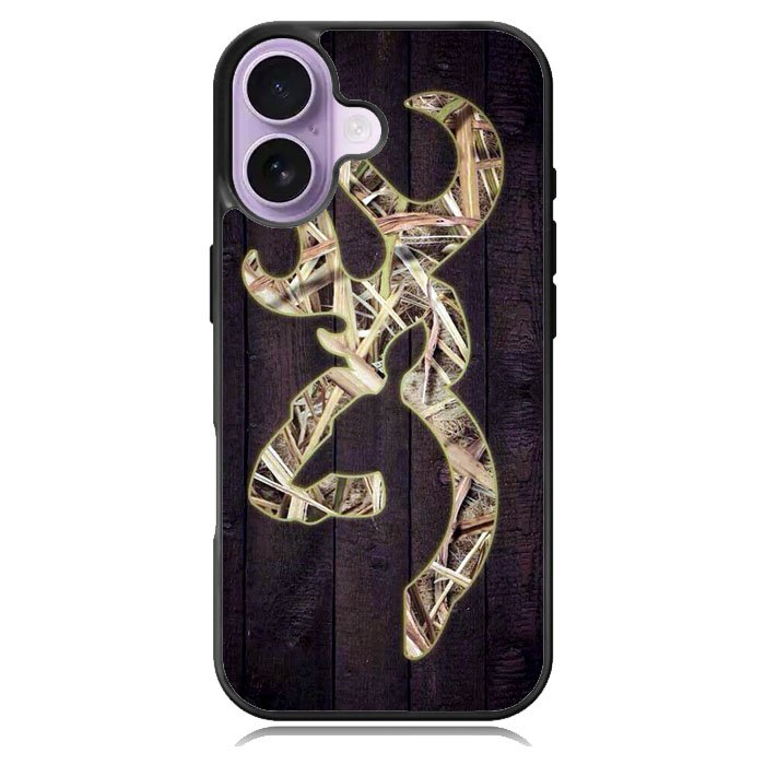Browning Logo iPhone 16 Case DC0246