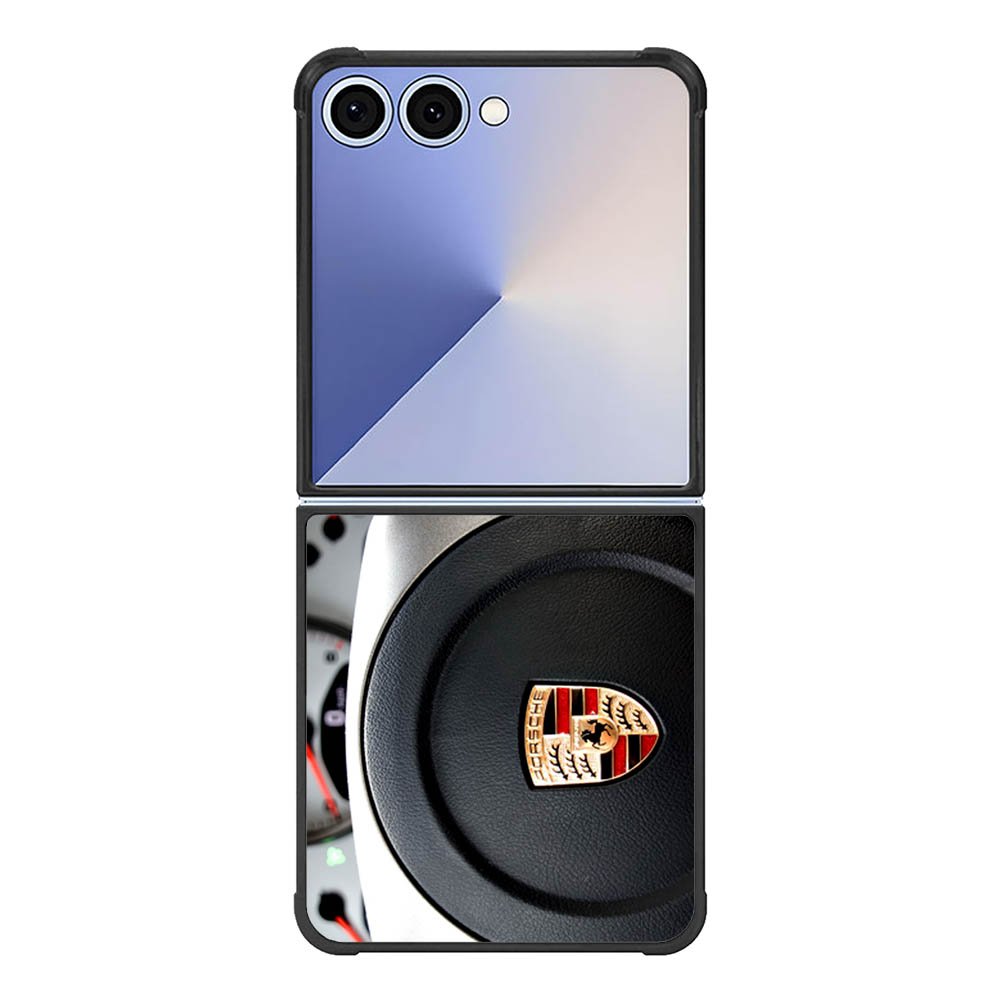 Porsche Logo 1st Samsung Galaxy Z Flip 7 5G Case