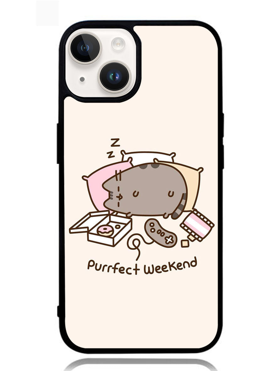 pusheen cat iPhone 14 Case BLN0483