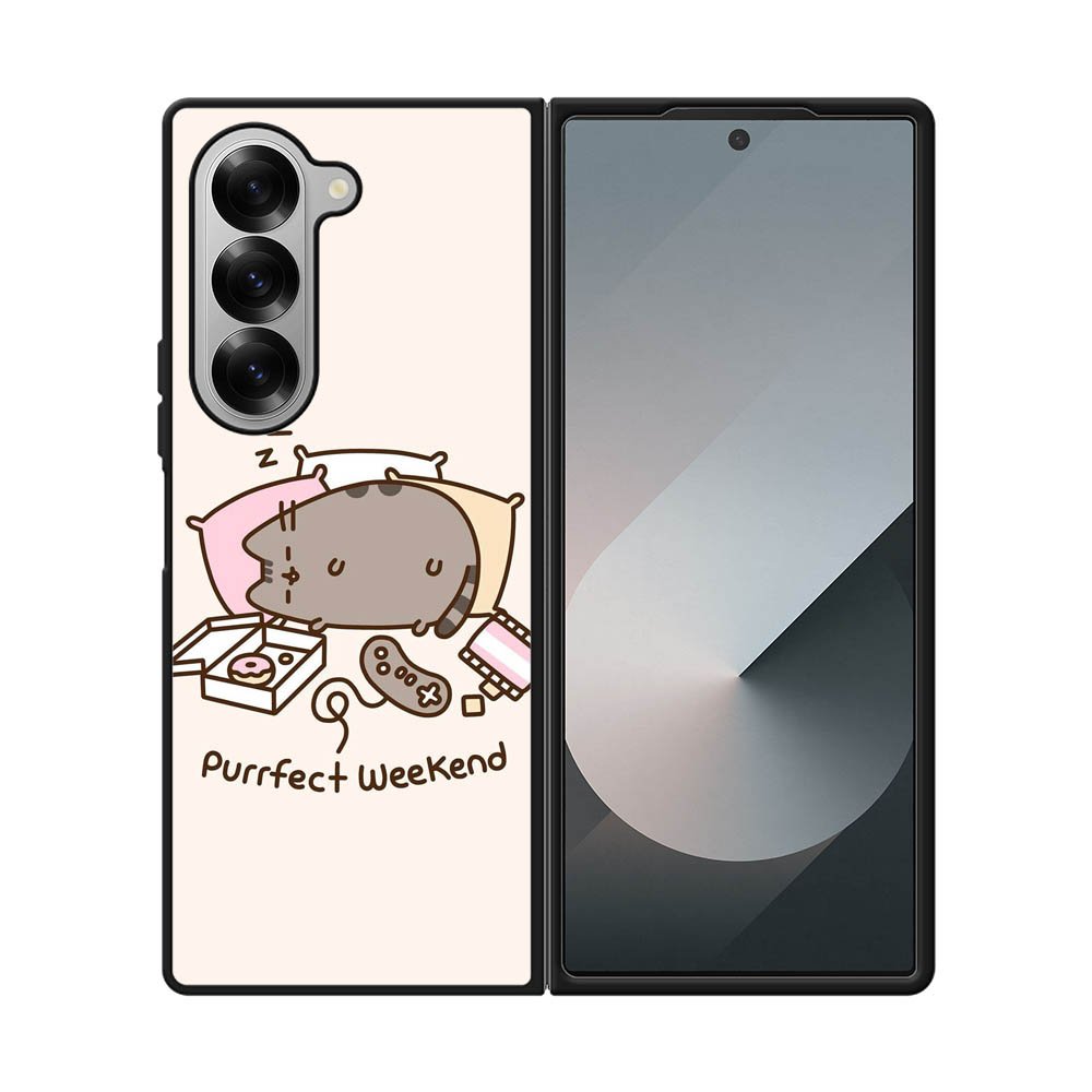 Pusheen Cat 1st Samsung Galaxy Z Fold 7 5G Case