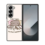 Pusheen Cat 1st Samsung Galaxy Z Fold 7 5G Case