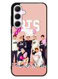 BTS Pink Samsung Galaxy A35 5G Case