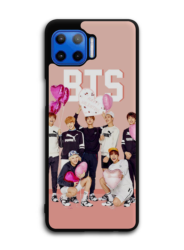 BTS Pink Motorola Moto One 5G Case , Moto One 5G UW Case , Moto G 5G Plus Case