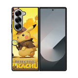 Detective Pikachu Samsung Galaxy Z Fold 7 5G Case