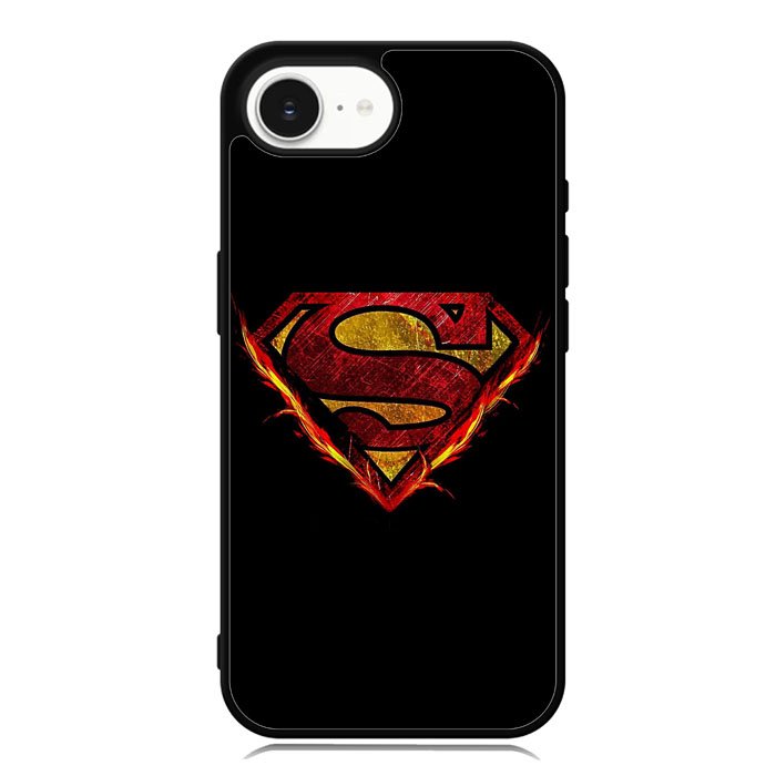 Superman Fire Logo iPhone 16e Case DC1800