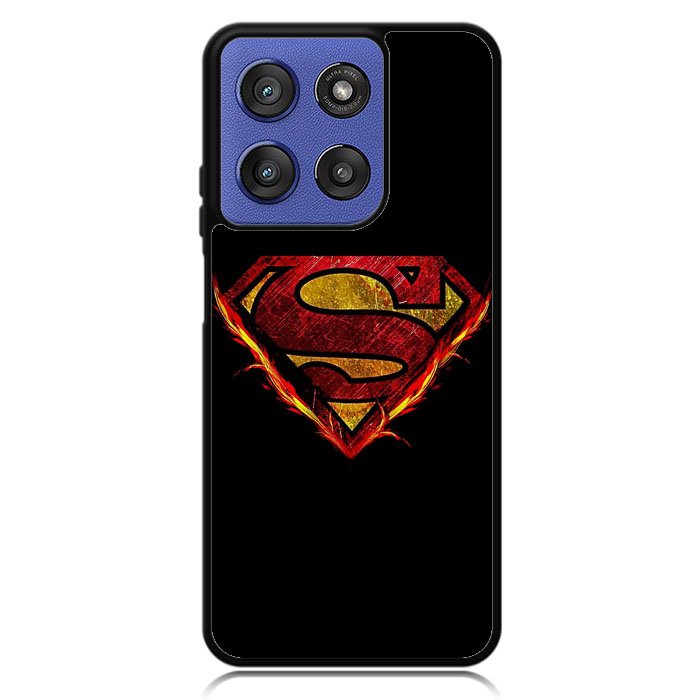 Superman Fire Logo Motorola Moto G Stylus 5G 2025 DC1800