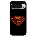 Superman Fire Logo Google Pixel 9 | Google Pixel 9 Pro Case DC1800