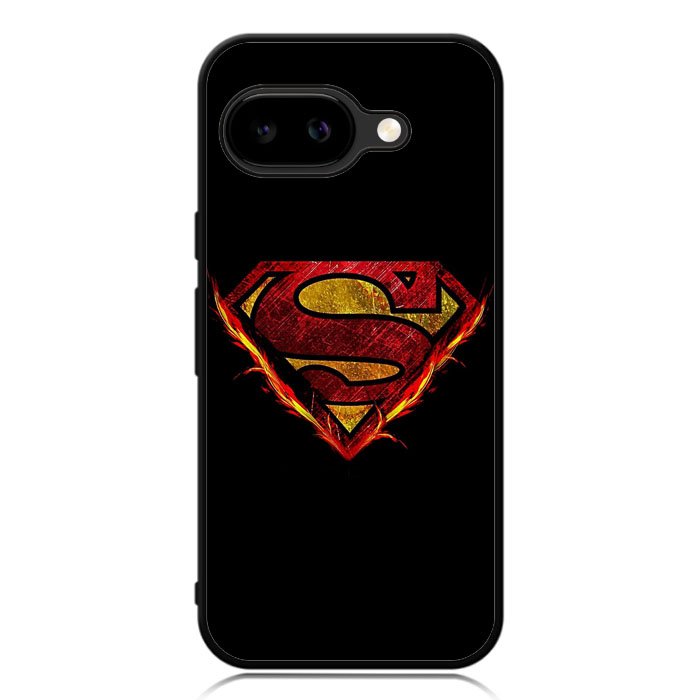 Superman Fire Logo Google Pixel 9A Case DC1800