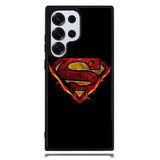Superman Fire Logo Samsung Galaxy S25 Ultra Case DC1800