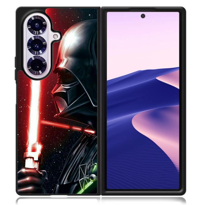 Darth Vader Red Saber Samsung Galaxy Z Fold 7 Case DC0446