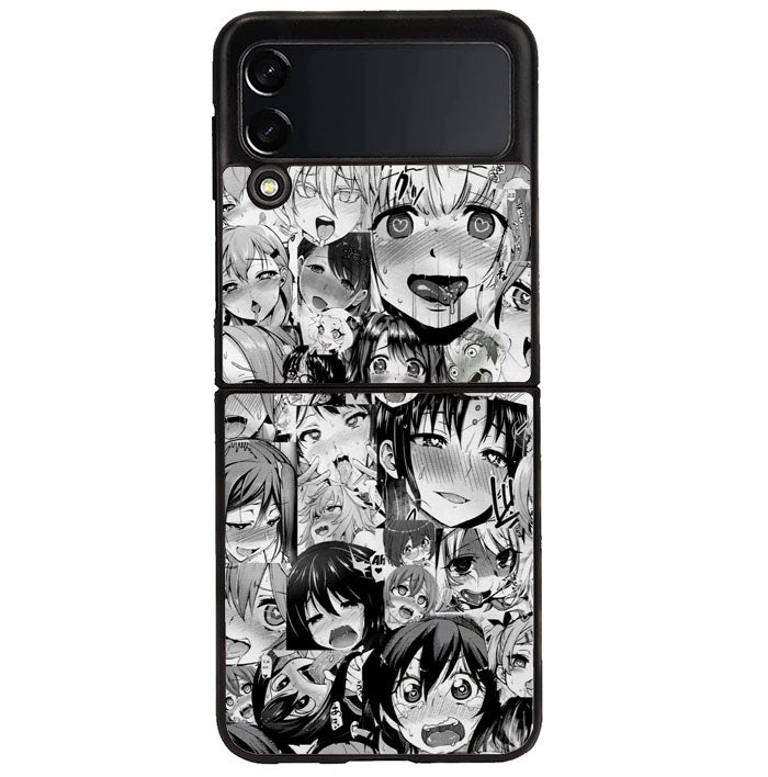 ahegao anime Samsung Galaxy Z Flip 4 5G 2022 Case