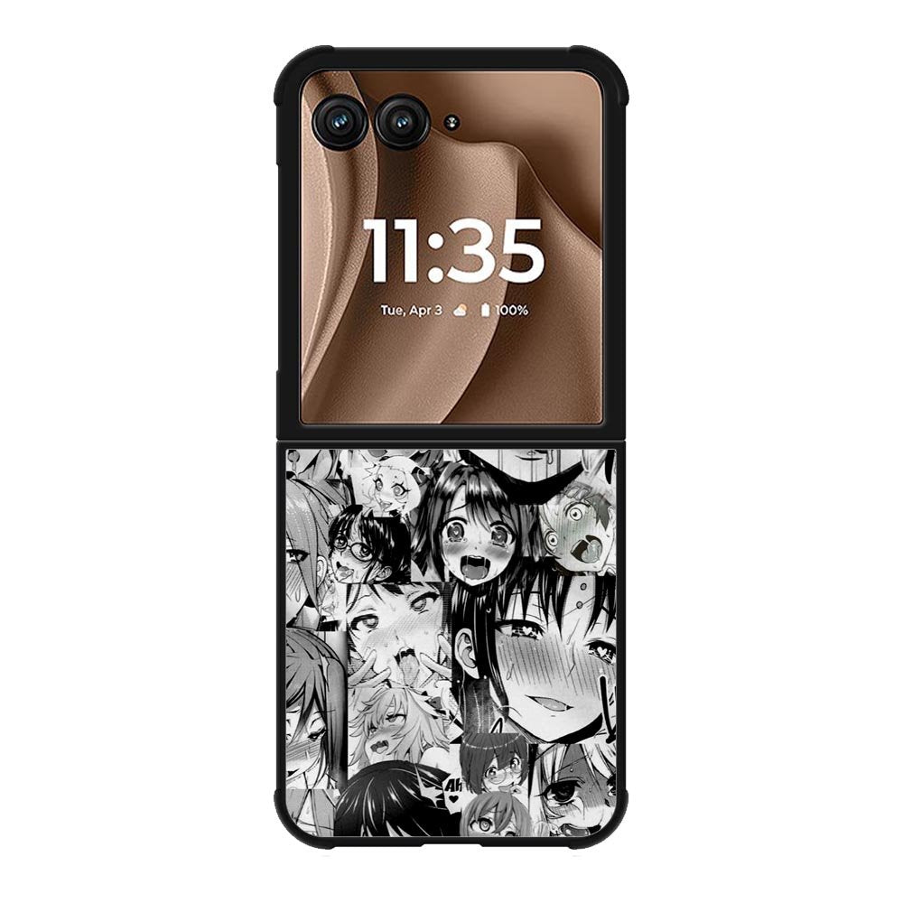ahegao anime Motorola Moto RAZR Plus 2025 Case