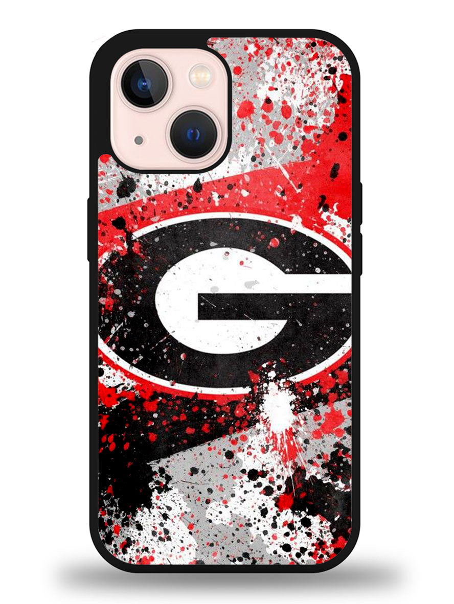 university of georgia bulldogs Logo 2nd iPhone 13 Case