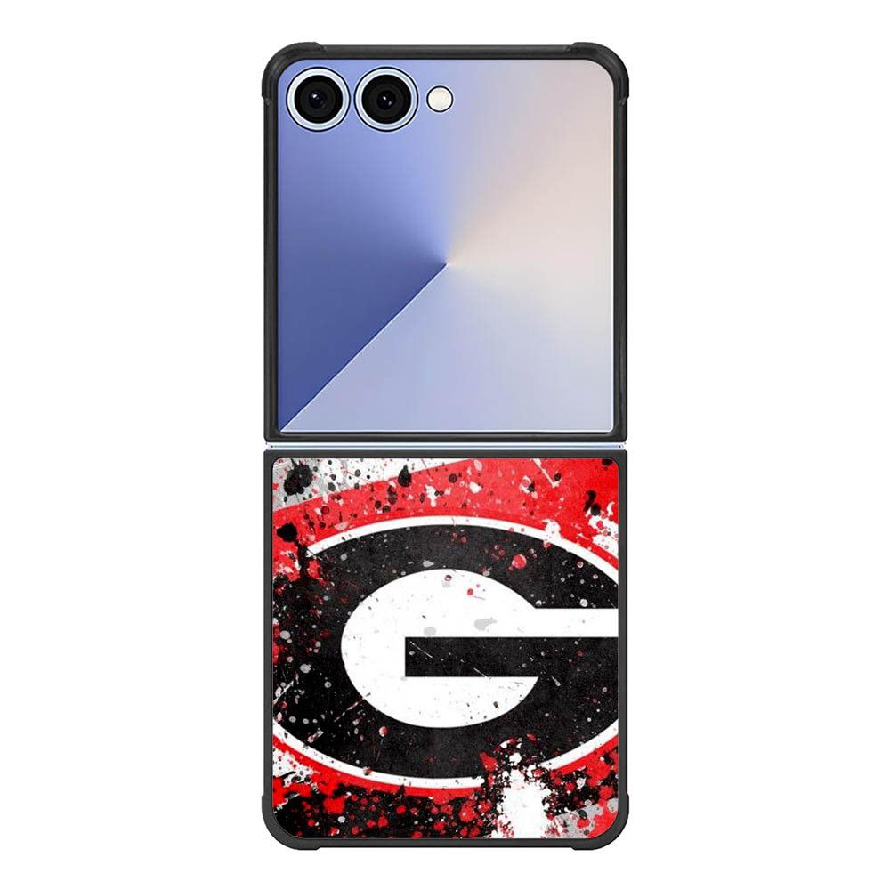university of georgia bulldogs Logo 2nd Samsung Galaxy Z Flip 7 5G Case