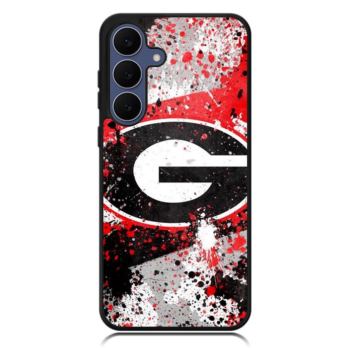 University Of Georgia Bulldogs Logo Samsung Galaxy S25 Plus , Samsung Galaxy S25+ Case DC1927