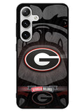 university georgia bulldogs Logo 1st Samsung Galaxy S25 5G Case