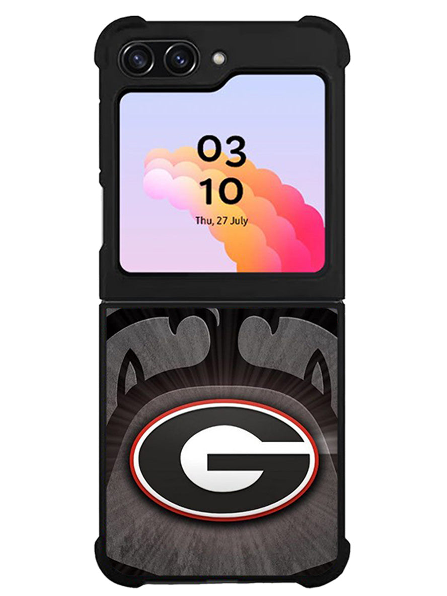 university georgia bulldogs Logo 1st Samsung Galaxy Z Flip 5 5G 2023 Case