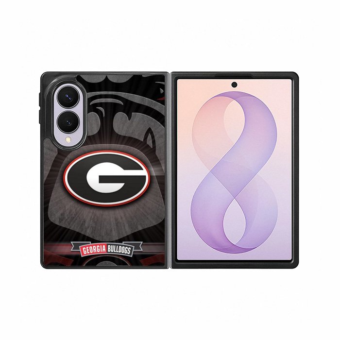 University Georgia Bulldogs Logo Samsung Galaxy Z Fold 8 Case DC1926