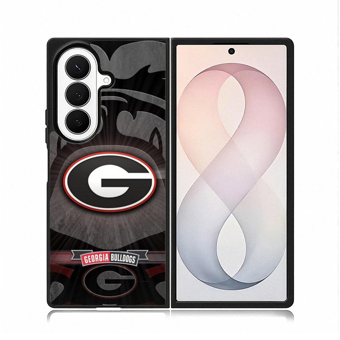 University Georgia Bulldogs Logo Samsung Galaxy Z Fold 8 Ultra Case DC1926