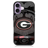 University Georgia Bulldogs Logo iPhone 16 Case DC1926