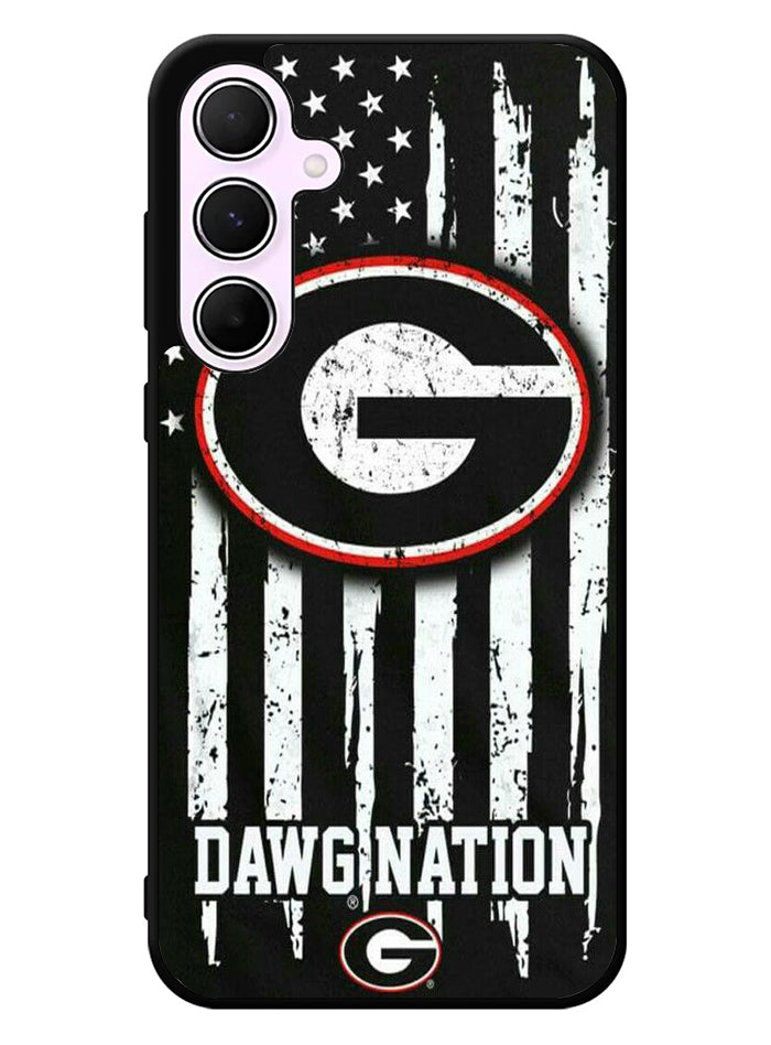 university georgia bulldogs 2nd Samsung Galaxy A55 5G Case