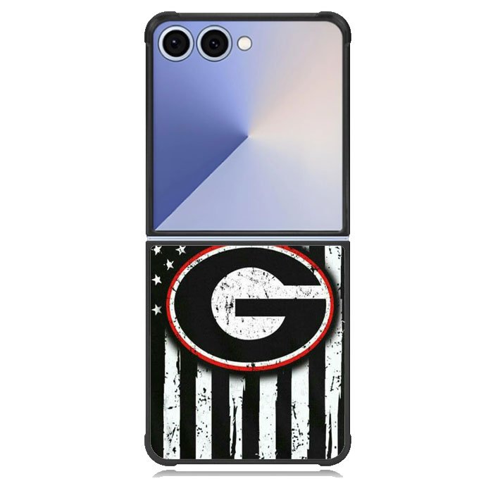 University Georgia Bulldogs Samsung Galaxy Z Flip 7 Case DC1923