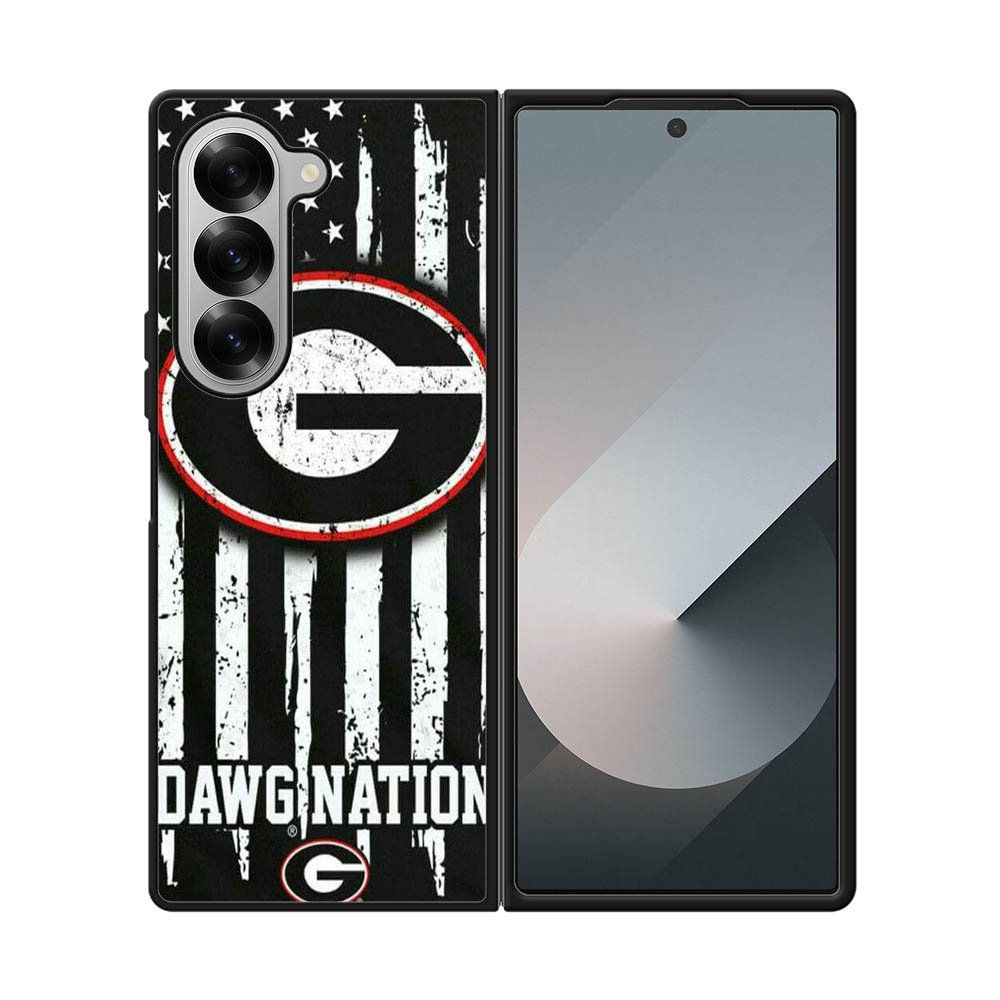 university georgia bulldogs 2nd Samsung Galaxy Z Fold 7 5G Case
