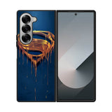 Superman gold Logo Samsung Galaxy Z Fold 7 5G Case