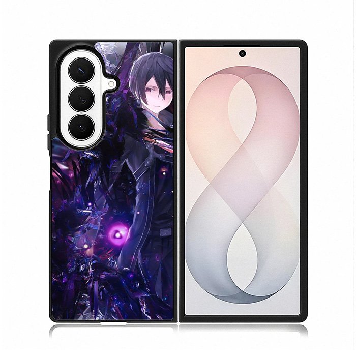 sword art online kirito 1st Samsung Galaxy Z Fold 8 Ultra Case