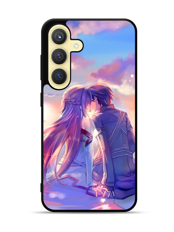 sword art online kirito and asuna Samsung Galaxy S24 Plus 5G , Samsung Galaxy S24+ 5G Case