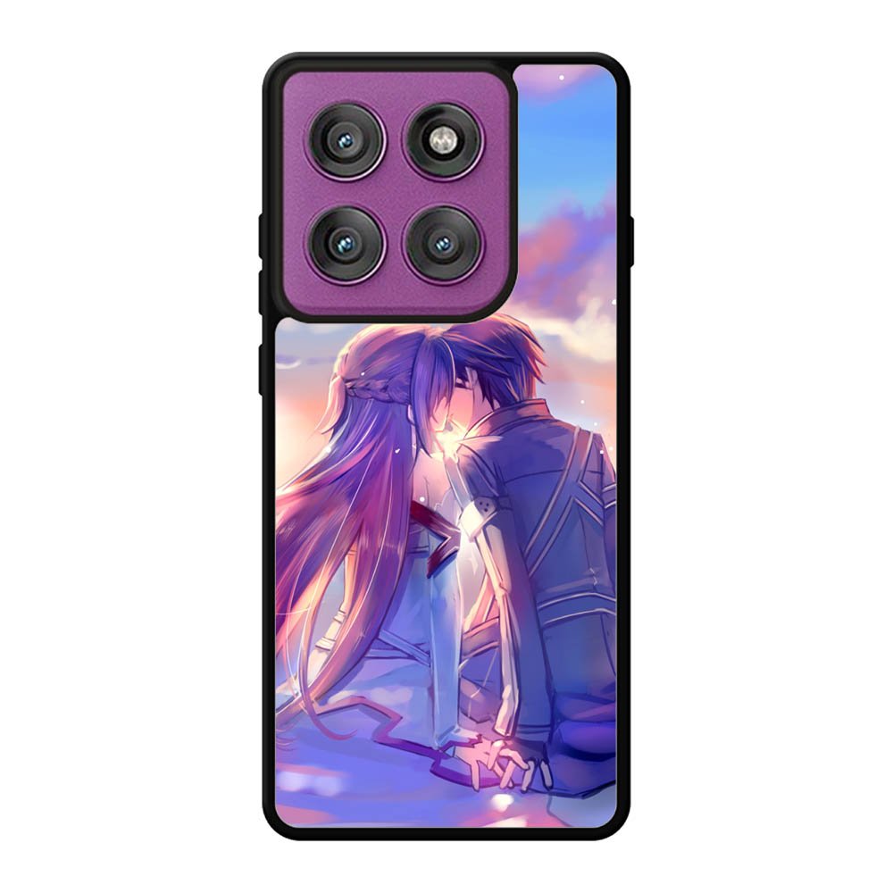 sword art online kirito and asuna Motorola Moto Edge 60 Pro Case
