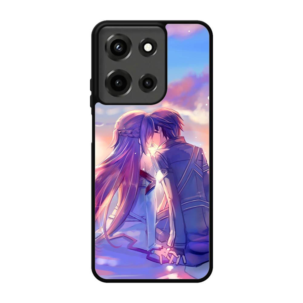 sword art online kirito and asuna Motorola Moto G 5G 2025 Case DC1180