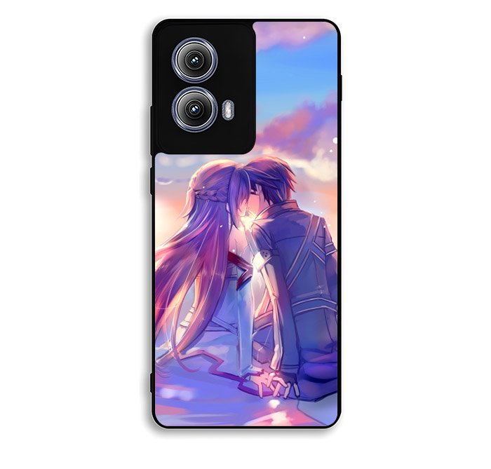 sword art online kirito and asuna Motorola Moto Edge 2024 Case DC3260