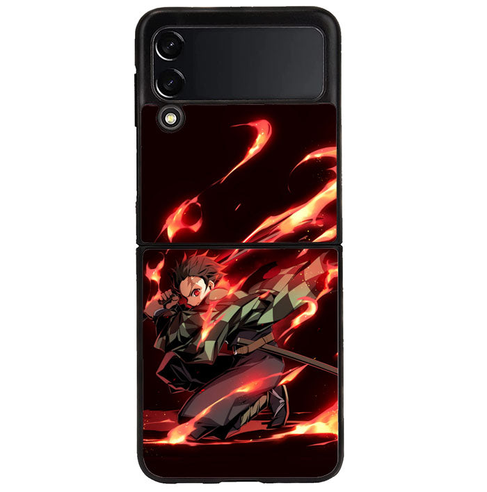 kimetsu no yaiba tanjiro Samsung Galaxy Z Flip 4 5G 2022 Case
