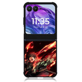 kimetsu no yaiba tanjiro Motorola Moto Razr Plus 2024 , Moto Razr+ 2024 Case