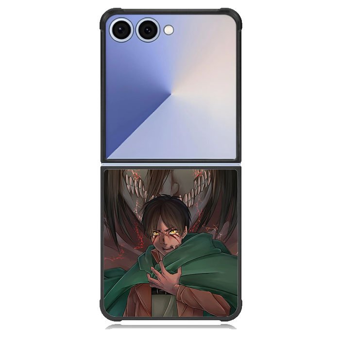 Attack On Titan Eren Samsung Galaxy Z Flip 7 Case DC0114
